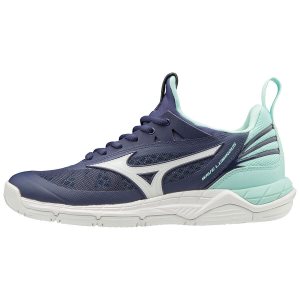 Mizuno Wave Luminous Womens Volleyball Shoes Canada - Blue